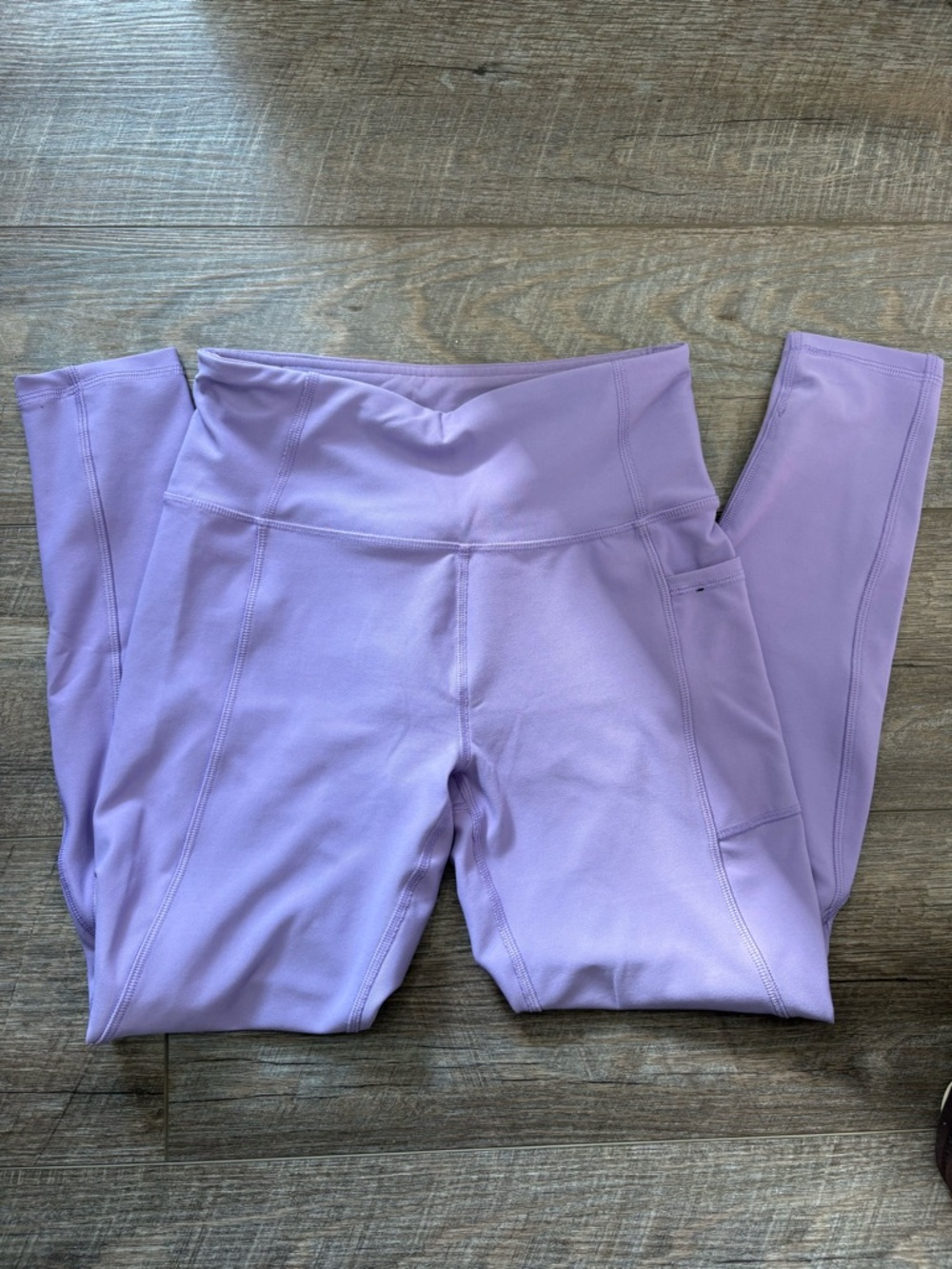 Lavender High-Waist Athletic Leggings